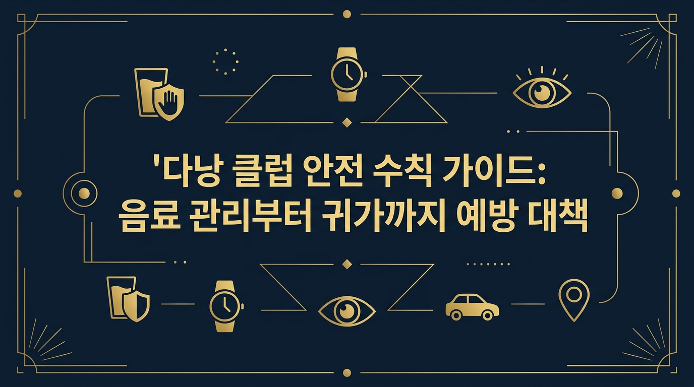 어두운 조명 아래 안전 수칙을 준수하며 음료 잔을 들고 있는 사람들의 모습